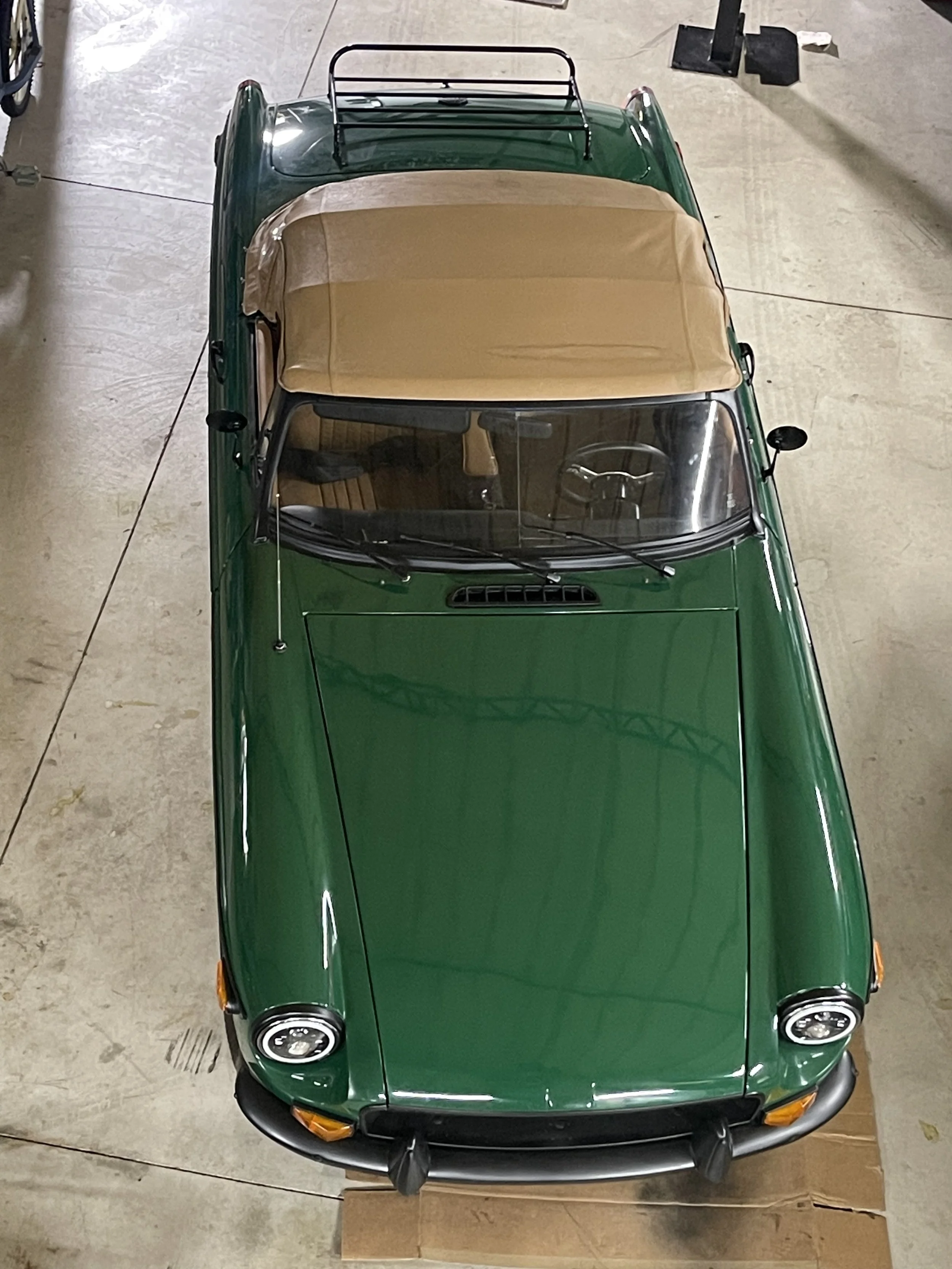 1970 MGB Split Bumper — Sparrow British Auto